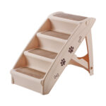 Foldable Thickened Ladder Small Dogs And Cats Non-slip Stairs Home Bed Sofa Step - Image 3