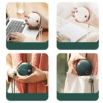 Compatible With , Hand Warmer Heater Poverbank 5000mAh Powerbank Portable Charger For Samsung11 X Xiaomi Power Bank With Digital Display - Image 7
