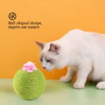 Interactive Tumbler Cactus Cat Scratcher Ball Catnip Toys Natural Sisal Scraper Tree Tower For Cat Indoor Play Hunting Exercise - Image 7