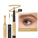 Three-in-one Double-headed Triangle Waterproof Eyebrow Pencil - Image 3