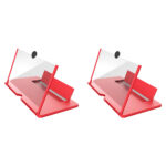 3D Screen Magnifier Signal Booster Mobile Screen Lightweight Foldable Magnifying Glass - Image 7