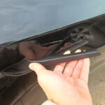 Carbon Fiber Protection Patch For Tesla Model3 Y Door Handle Film - Image 2