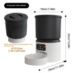 4L Smart Feeder Pet Cat Dog Timing Remote Monitoring - Image 5