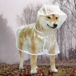 Clear Raincoat For Small Medium Dogs Pet Waterproof Clothes With Hooded Rain Jacket And Breathable Lightweight Materials Perfect For Outdoor Walking Days - Image 8