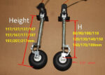Parts Shock-absorbing Alloy Retractable Landing Gear - Image 3