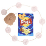 Dog Fashion Personality Potato Chips Plush Toy - Image 4