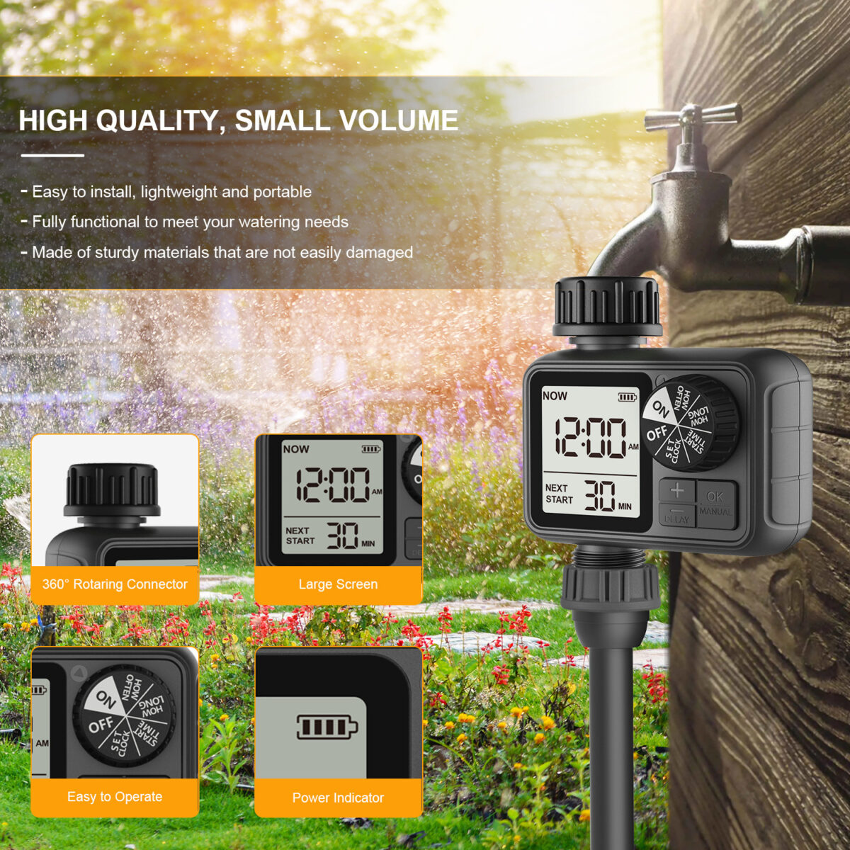 Single-out Knob Timing Irrigator Automatic Watering Device - Image 2
