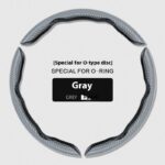 Steering Wheel Cover Sweat-absorbent Suede Carbon Fiber Pattern Protective Cover - Image 9