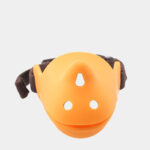Rhino shape adjustable pure silicone dog muzzle - Image 2