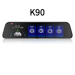 12-inch Voice-activated Rearview Mirror Tachograph - Image 4
