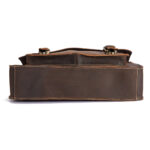 The first layer of crazy horseskin men's handbag - Image 4