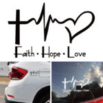 Faith hope love plus Wall Sticker
