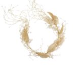 Headdress  Heavy Industry Crystal Leaf Headband - Image 5
