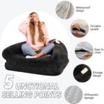 Human Pet Sofa Removable And Washable Detachable Doghouse Cathouse Dog Bed - Image 4