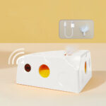 Creative Cheese Style Electric Smart Cat Toy - Image 2