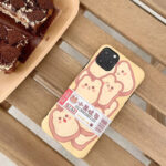 Bear Toast Cartoon Phone Case - Image 5