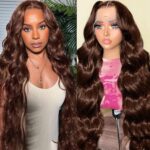 Lace Big Wave Long Curly Wig Head Cover - Image 2