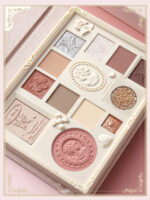 Embossed Eyeshadow Palette Blush Highlighter All-in-one Palette - Image 5
