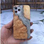 Wood Epoxy Mobile Phone Case Resin Matching Wood Protective Cover - Image 3