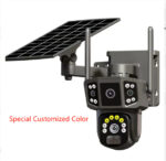 Solar Outdoor Screen Panoramic Surveillance Camera - Image 10