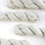 Spring Summer Fine Hand-knitted Primary Color Silk And Cotton Wool - Image 4