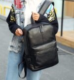 PU men's shoulder bag shoulder bag student bag computer men bag tide - Image 2