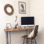 Hemp rope mirror creative background wall hanging - Image 3