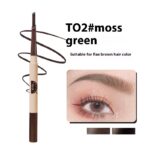 Makeup Color Rendering Double Head Extremely Thin Waterproof And Sweat-proof Eyebrow Pencil - Image 6
