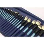 32 blue makeup brushes - Image 2