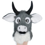 Cartoon Bull Head Set Role Playing Props