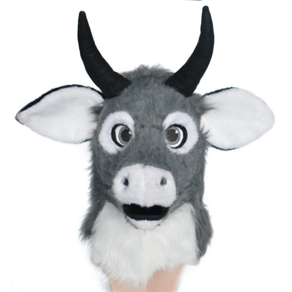 Cartoon Bull Head Set Role Playing Props
