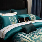All Cotton Pure Cotton Yarn-dyed Jacquard Household Four-piece Set - Image 4