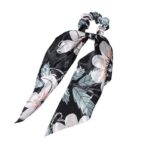 Fashion Long Streamer Printed Fabric Tie Hair Accessory For Ponytail Tie-up Hair Top Cuft - Image 8