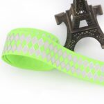 25mm Bronzing Geometric Rib Ribbon - Image 7