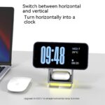 Three-in-one Magnetic Wireless Charger Small Night Lamp - Image 4