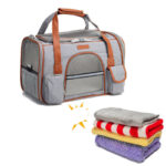 Large-capacity Wholesale Large Outoftheway Portable Dog And Cat Foldable Backpack Handheld Diagonal Bag - Image 2