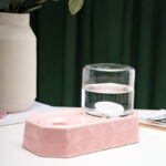 Pet water bowl cat and dog water dispenser