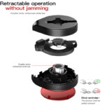 Telescopic data line three-in-one fast charging data line - Image 2
