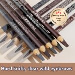 Hard Core Wild Eyebrow Pencil Waterproof And Sweatproof Distinct Look - Image 2