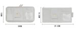 Car Sun Visor Organizer Storage Holder Full Leather Wrap - Image 2