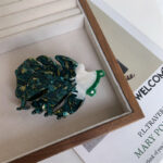 Frog Grip Color Matching Hair Claw Shark Clip Hair Accessories - Image 8