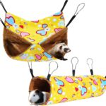 Ferret Small Pet Hammock Set Hanging Hammock And Tubular Tunnel - Image 4
