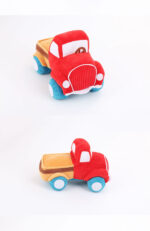 Tooth Grinding And Sound Making Plush Car Dog Toy - Image 9