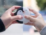 Cute Cartoon Penguin Polar Bear Electric Hand Warmers USB Rechargeable Double-Side Heating Pocket Power Bank Warmer - Image 4