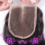 Live-action Wigs Hand-woven Human Hair Block Deep Wave Closure Full Lace Wig - Image 6