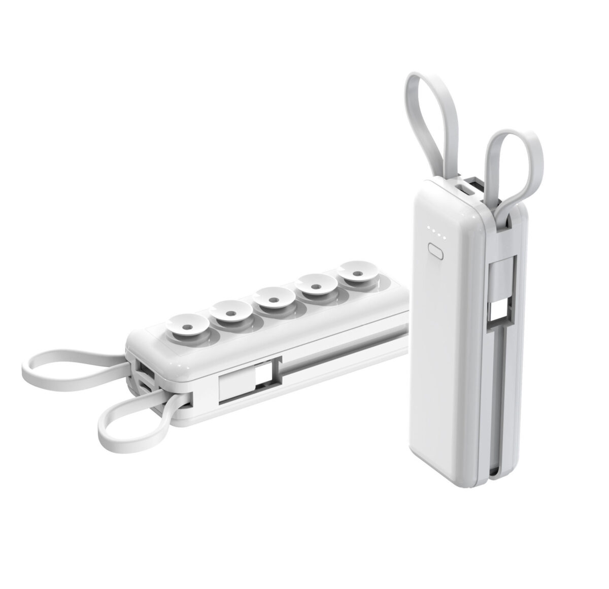 Capsule Power Bank With Cable Suction Cup Mobile - Image 4