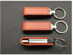 Leather U Disk 16G Keychain U Disk 32G - Image 4
