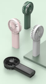 New Multi-function Portable Fan, Student Handheld Fan, Charging Usb Fan, Double Fan Blade Charging Treasure Fan - Image 2
