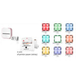 Portable Mini Thermal Label Printer Home Photo Printer Student Wrong Question Printer Bluetooth-compatible Mini Label Printer Price Tag - Image 7