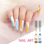 Manicure Drawing Phototherapy Painted Glue 3D Spray Paint Gel 12 Color Set Box - Image 5